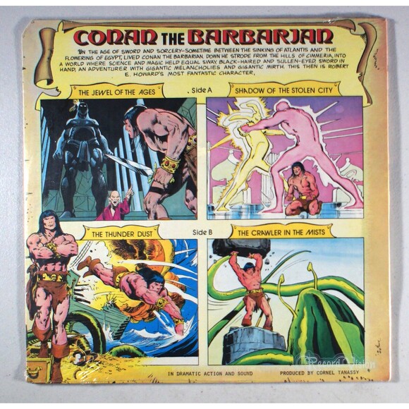Conan the Barbarian - Exciting New Stories (1976) [SEALED] Vinyl LP • Power - Picture 2 of 2
